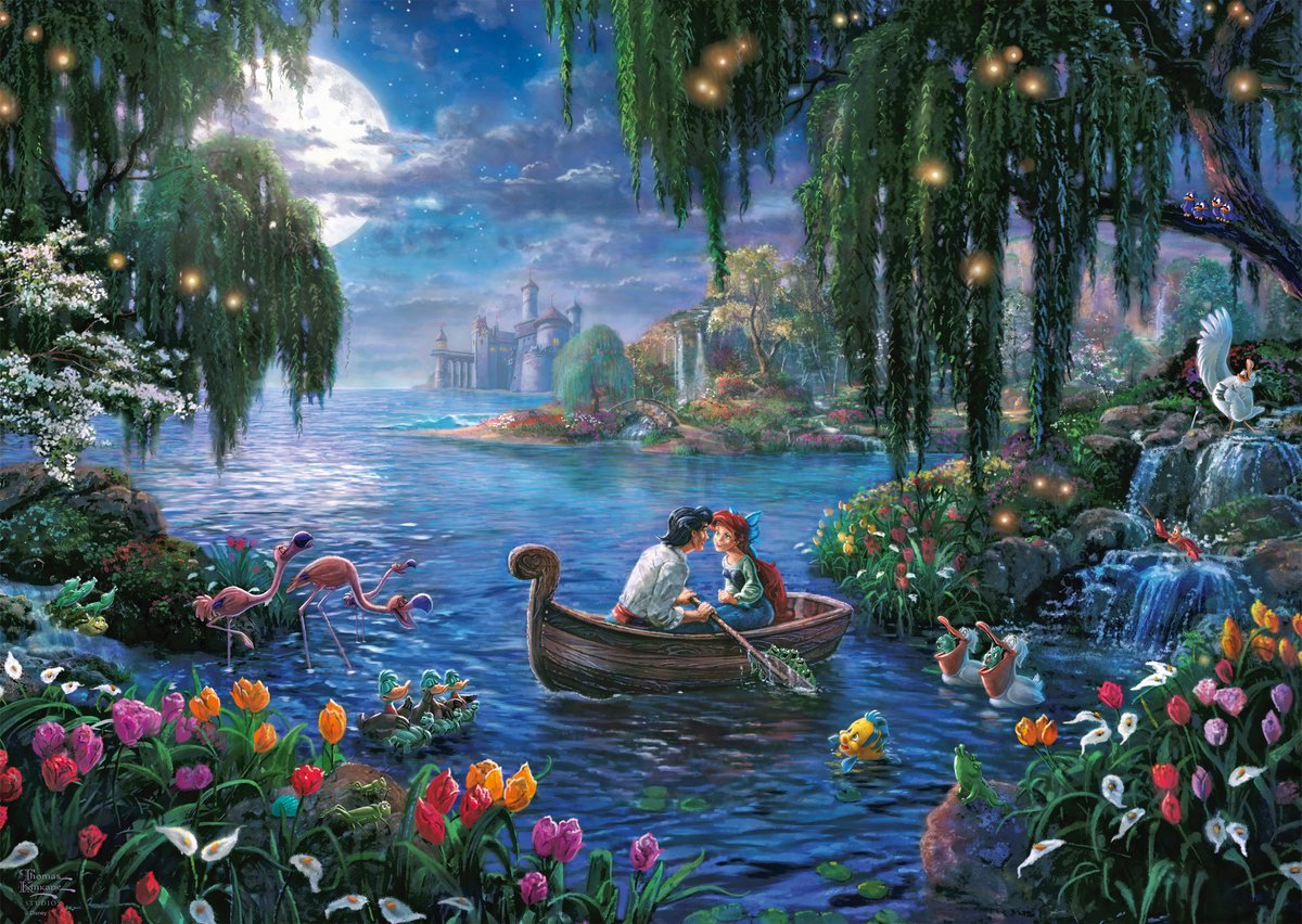 Schmidt Disney Puzzle La Sirenetta Puzzle da 1000 pezzi.