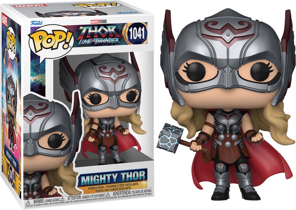 Funkopop! meraviglia: thor: amore e tuono - potente Thor