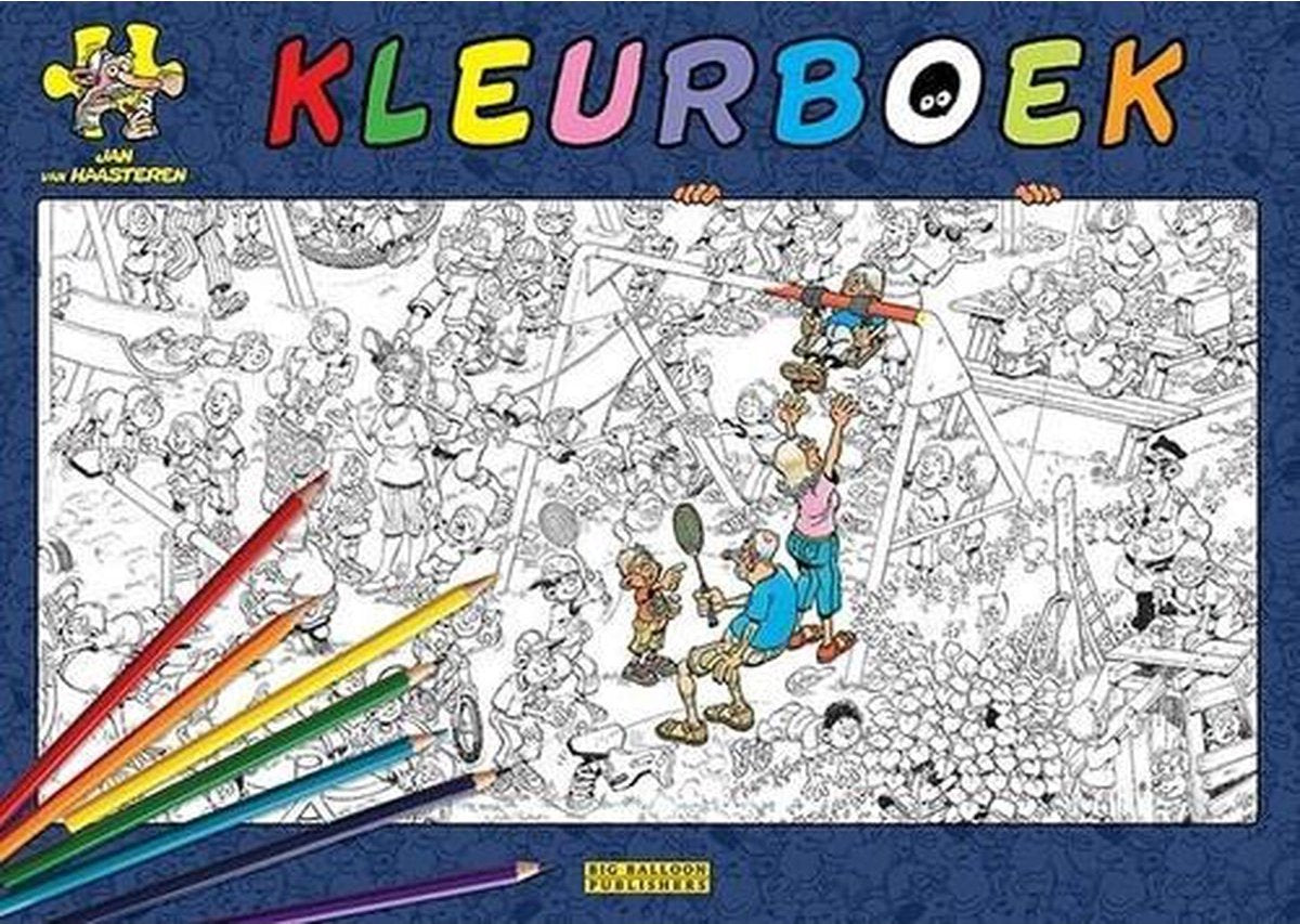 Jan Van Haassteren ColorBook Jan Van Haasteren