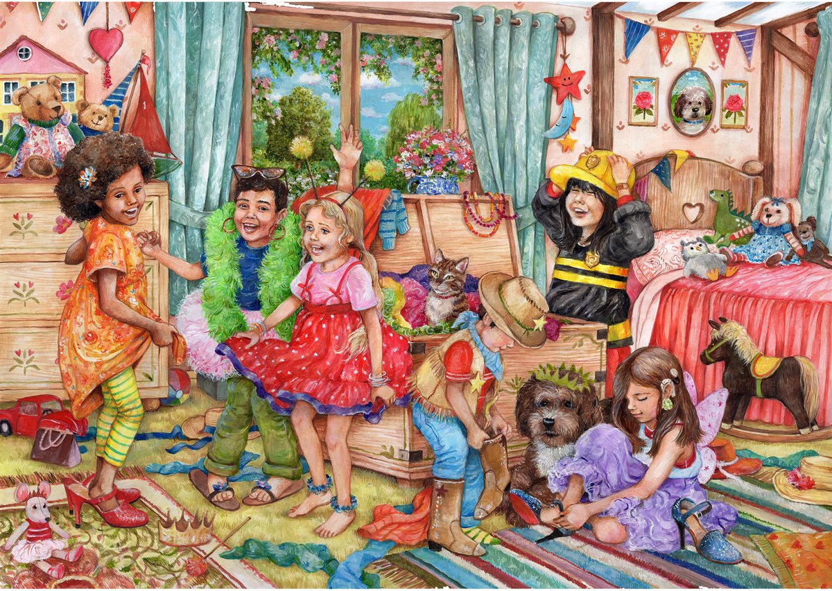 Gibsons - divertimento in maschera (di Debbie Cook) - 500 pezzi 48×34 cm (l×a) - puzzle per adulti