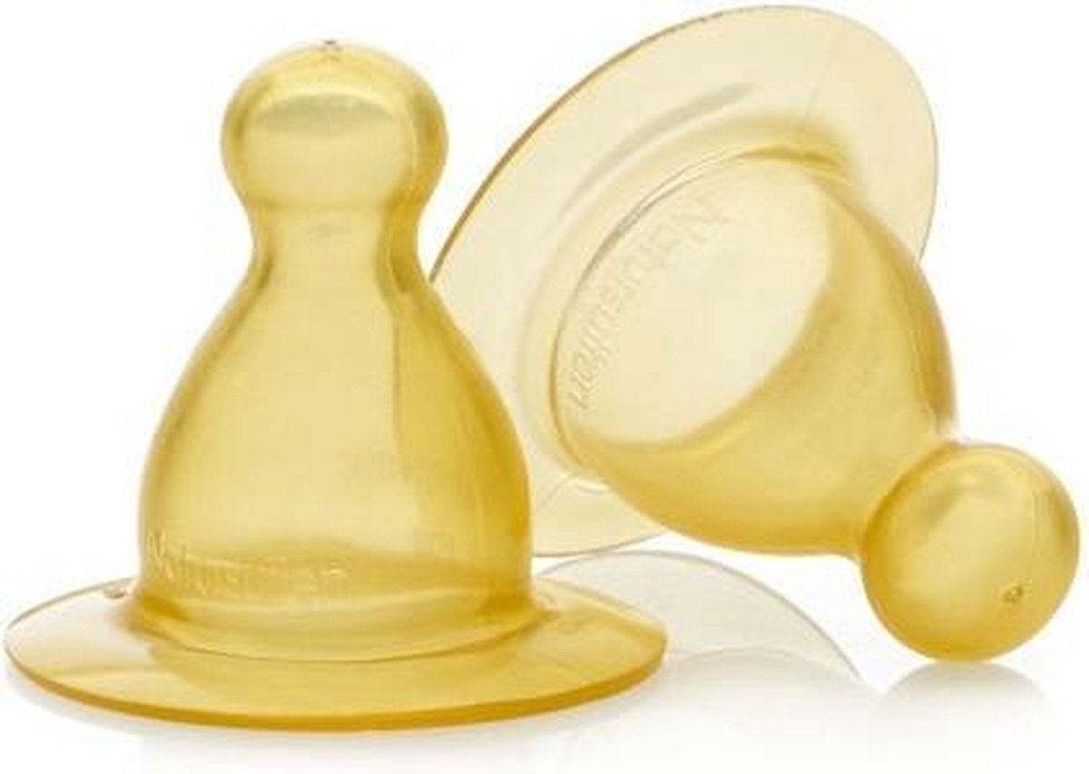Natursutten - tettarelle in gomma - flusso veloce - 6+ mesi - 2 pezzi