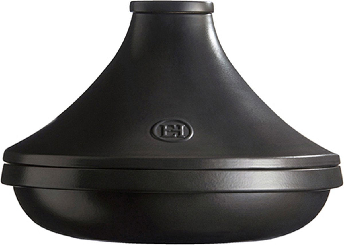 Emile henry tagine delight - ø275mm - apto para horno de inducción - tapa negra