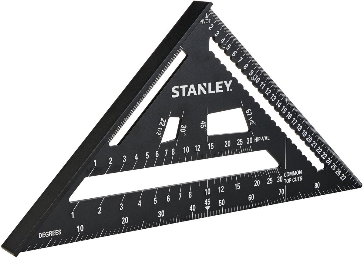 Herramientas manuales Stanley construcción triángulo aluminio | 300 mm - stht46102-0