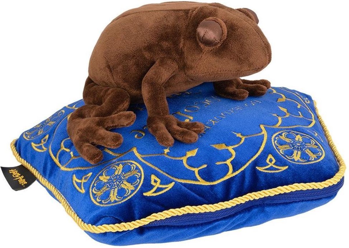 NOBLE COLLEZIONE HARRY POTTER: FROG FROG CILICAGGI e cuscino