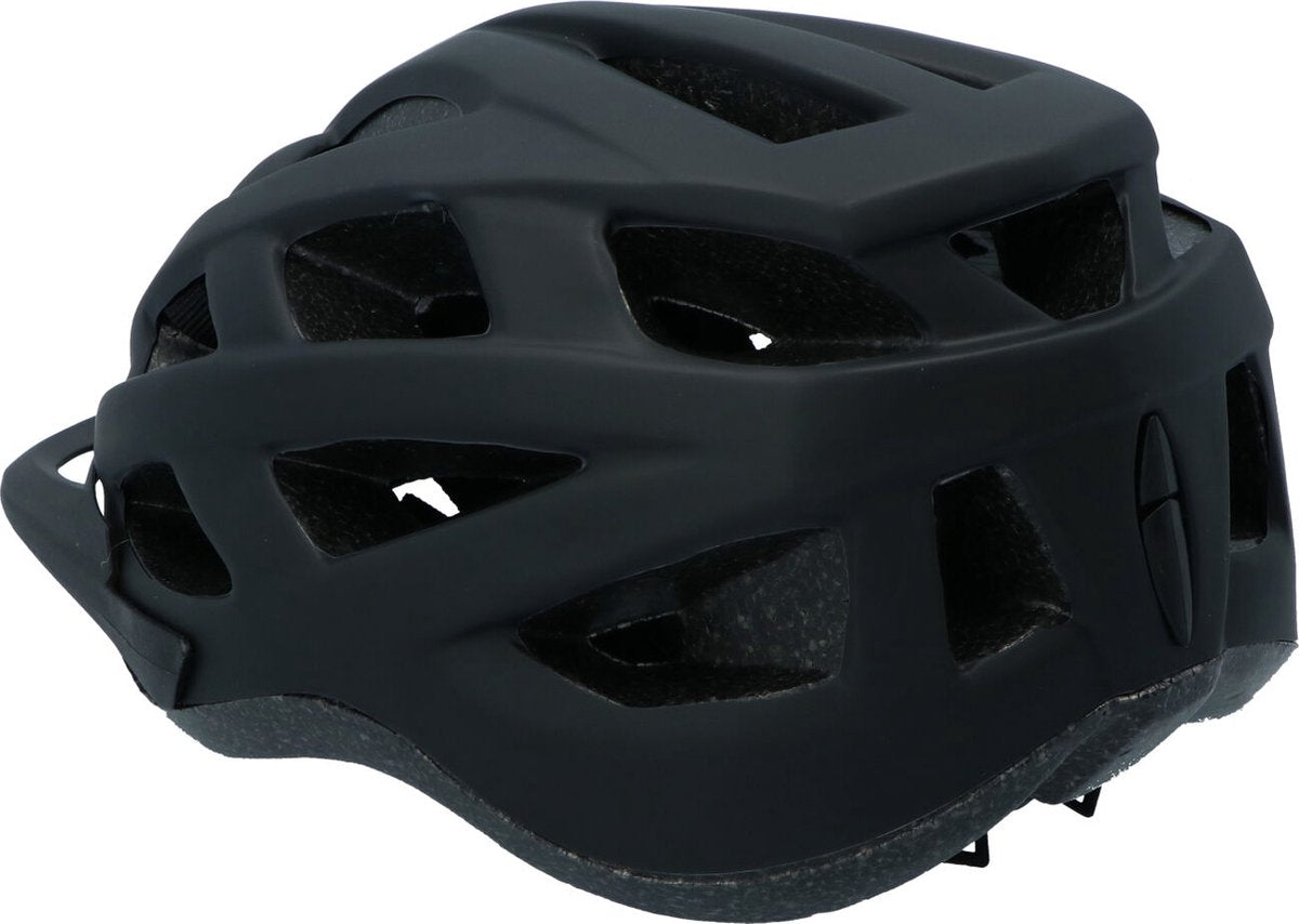 Dresco bicycle helmet adults - large - 58-61cm - 21 ventilation openings - adjustable tension system - approved CE and EN1078 standard