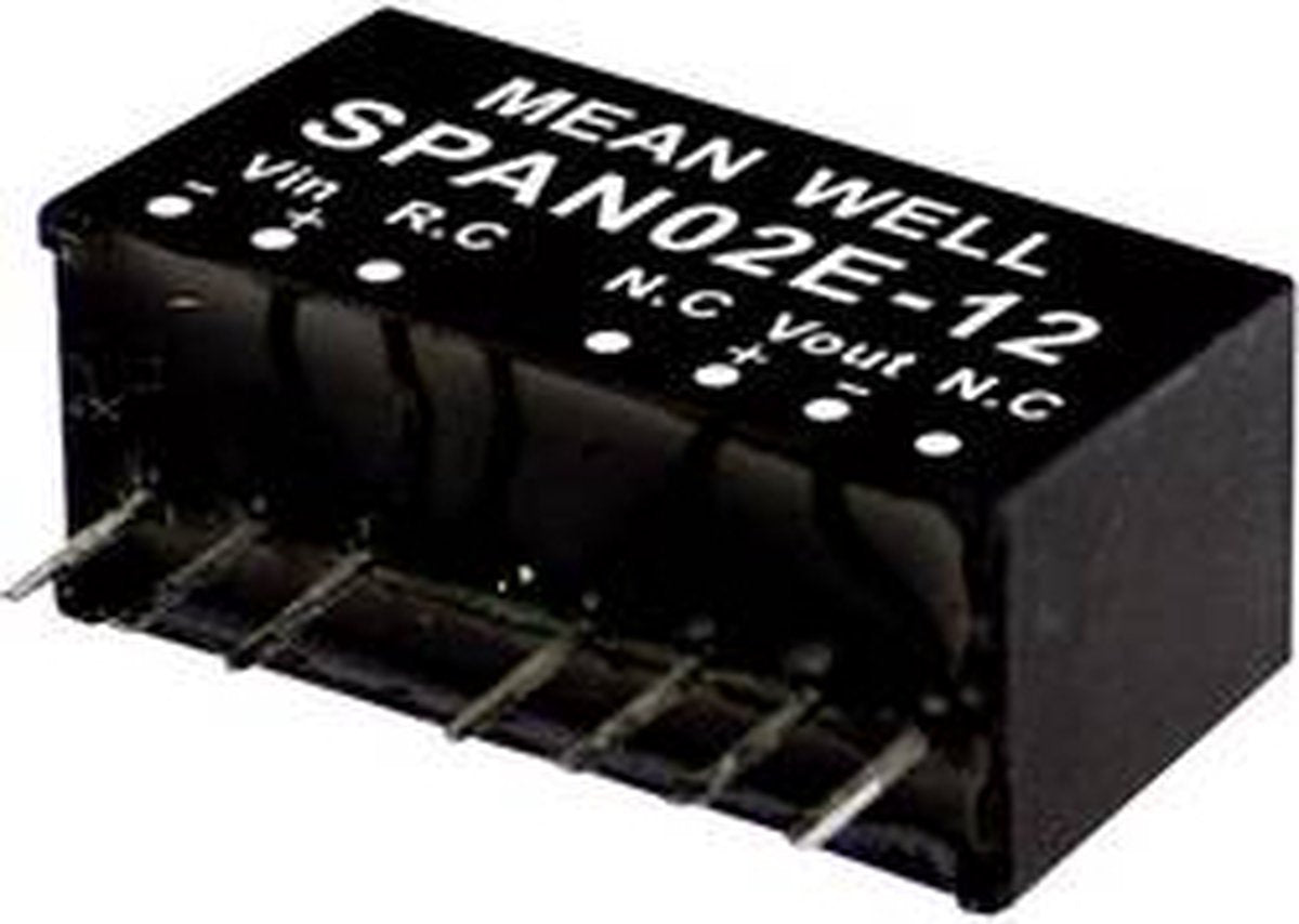 Mean well span02a-03 módulo convertidor dc dc 500 ma 2 w número de salidas: 1 x contenido 1 pieza(s)