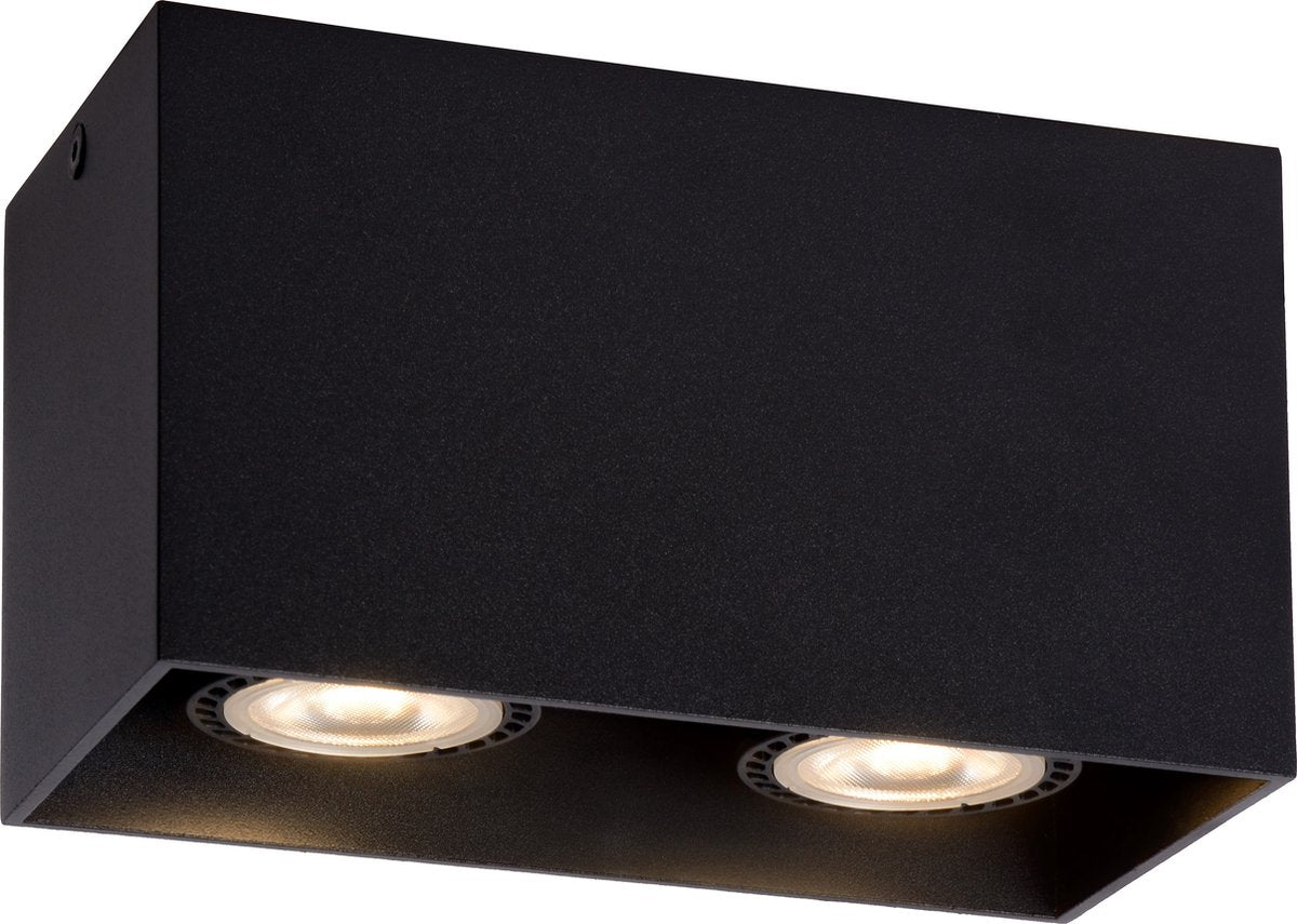 Lucide bodi - faretto da soffitto (lampada da soffitto) - 2xgu10 - nero