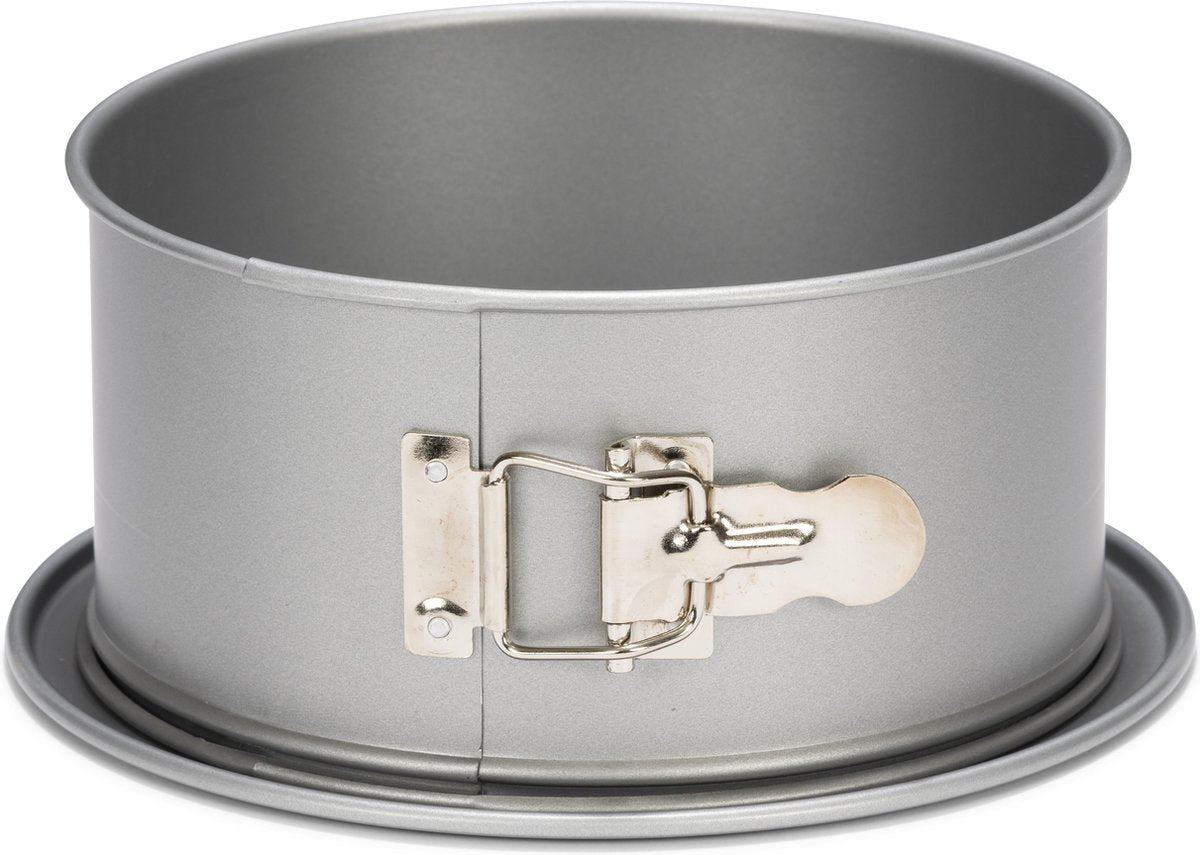 Molde desmontable Patisse tapa plateada borde alto ø 18 cm