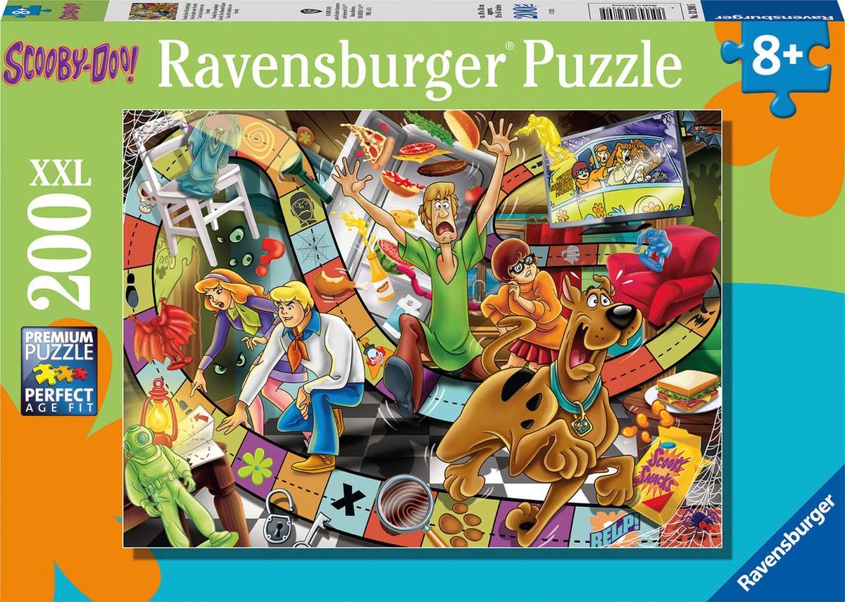 Ravensburger Puzzle Scooby Doo Gioco con maniglie - Puzzle - 200 pezzi