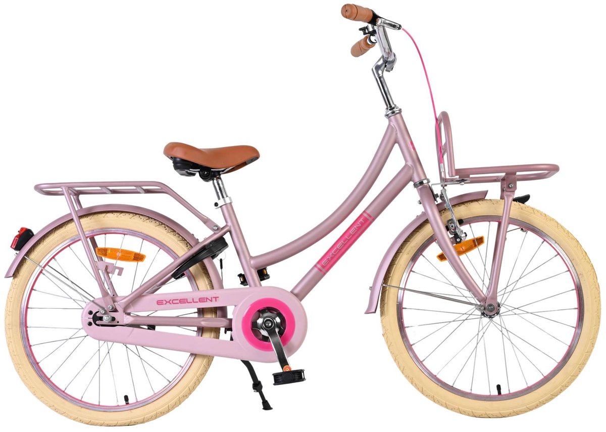Ottima bicicletta per bambini Volare - ragazze - 20 pollici - rosa opaco