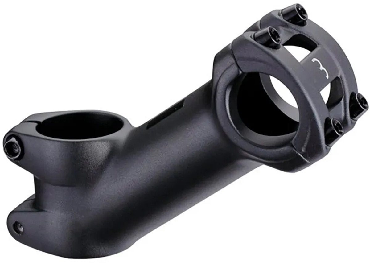 Potencia de ciclismo Bbb highrise 90 mm - posición de ciclismo: cómoda vertical - manillar de 25,4 mm - ángulo +35° - negro - bhs-24