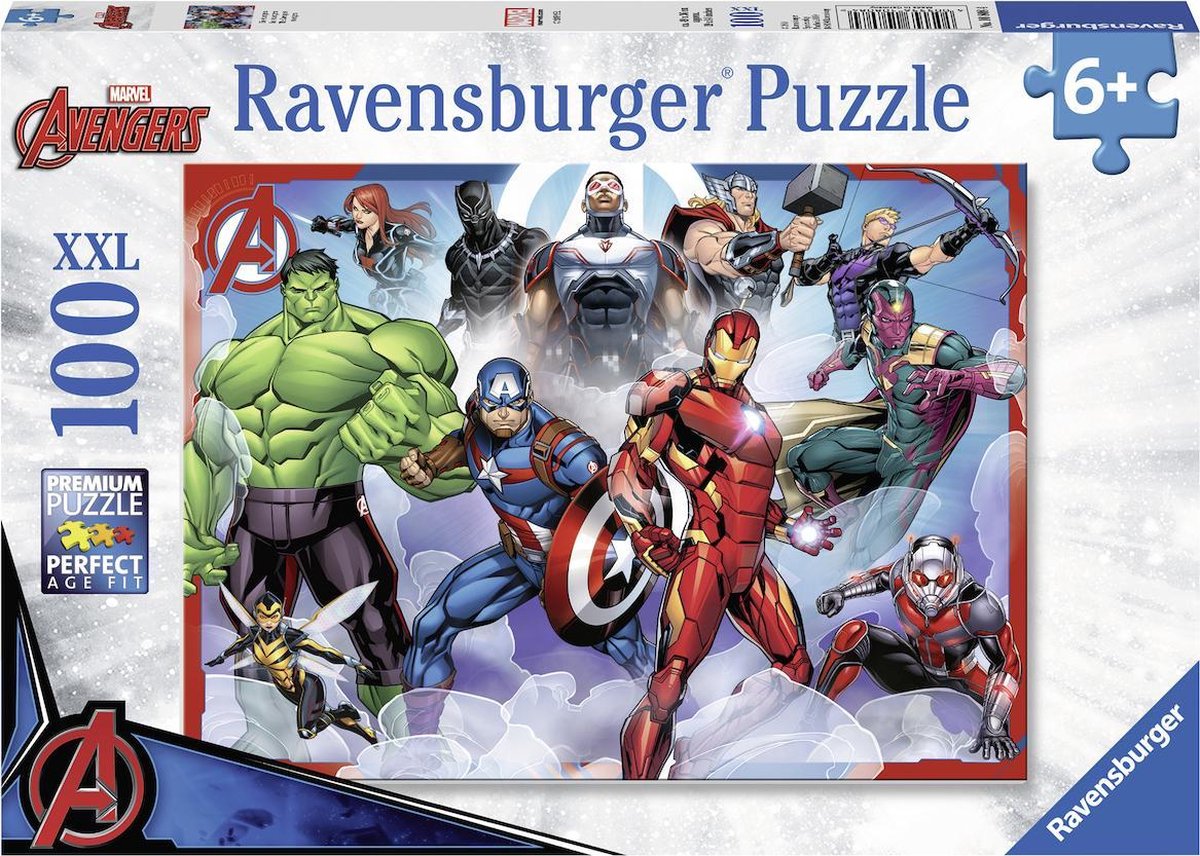 Ravensburger Puzzle The Avengers - Puzzle - 100 pezzi