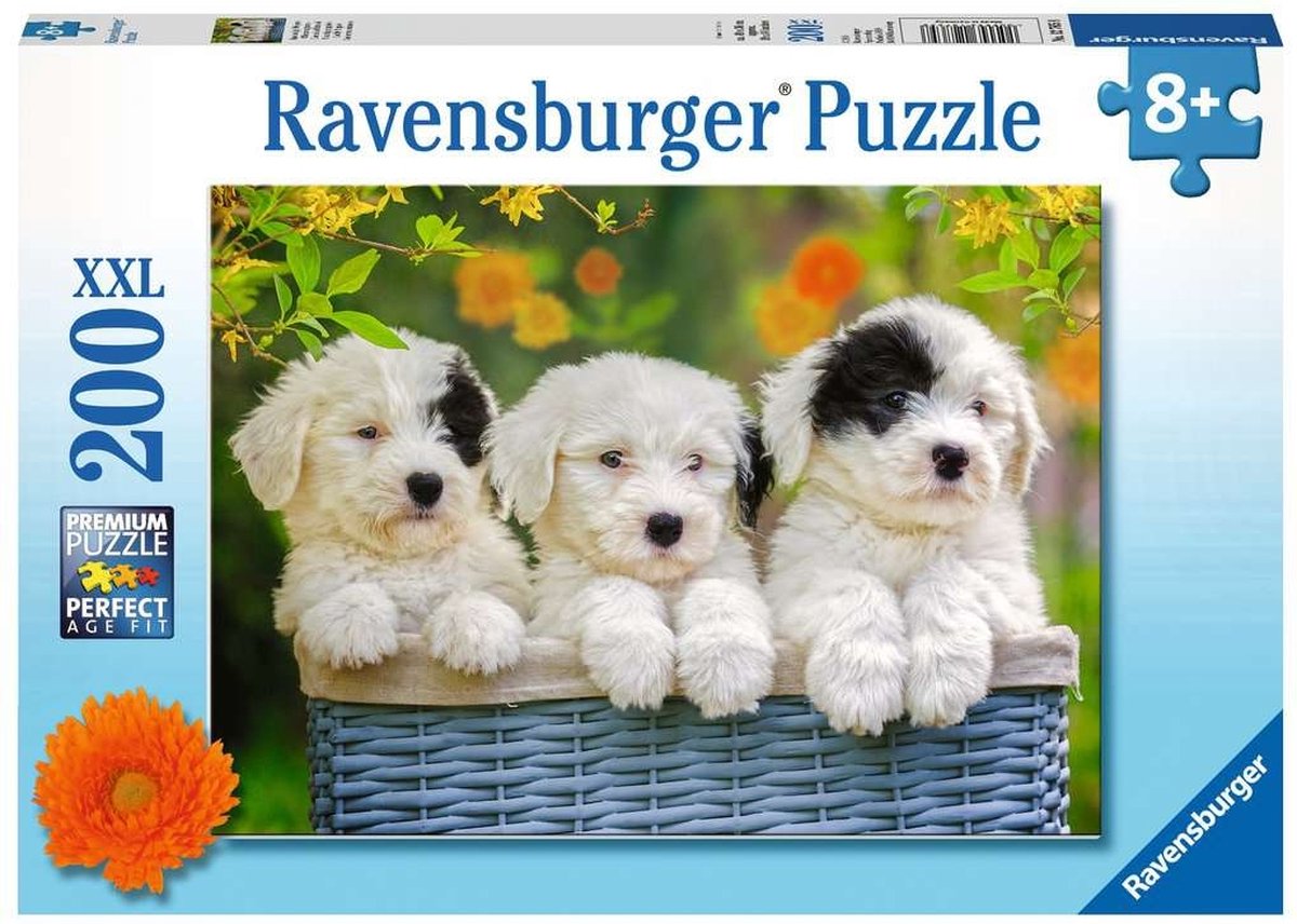 Puzzle Ravensburger teneri cuccioli - puzzle - 200 pezzi