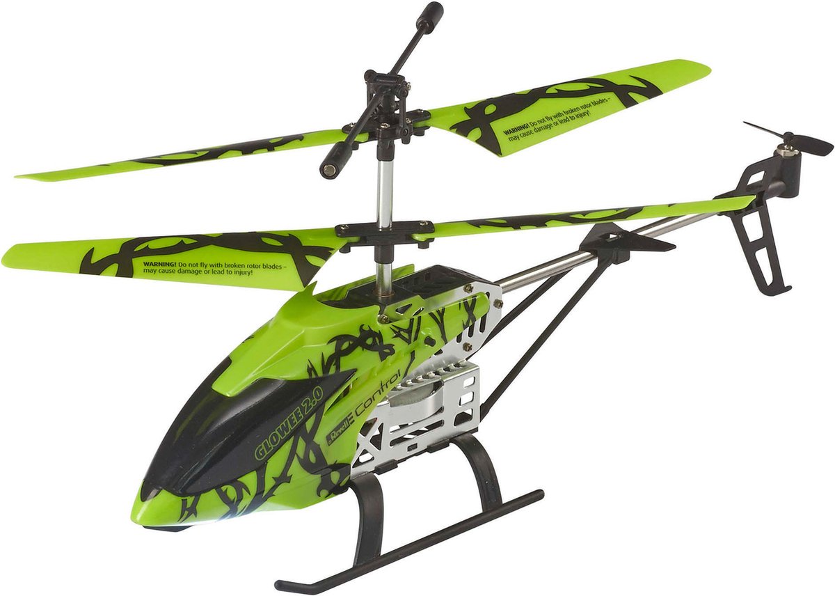 Helicópteros de vehículos rc Revell - 23940 rc helicóptero.glowee 2.0 modelo rc listo para usar - - eléctrico