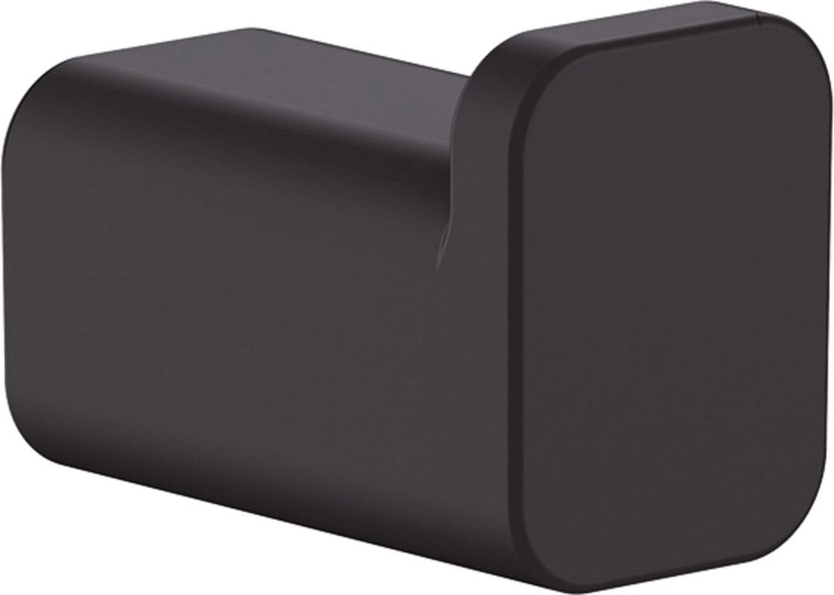 Gancho para toalla Addstoris de Hansgrohe negro mate