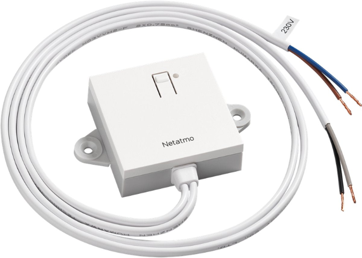 Netatmo thermo link - per termostato originale - ricevitore wireless - ricevitore con contatto pulito - per caldaia e pompa di calore