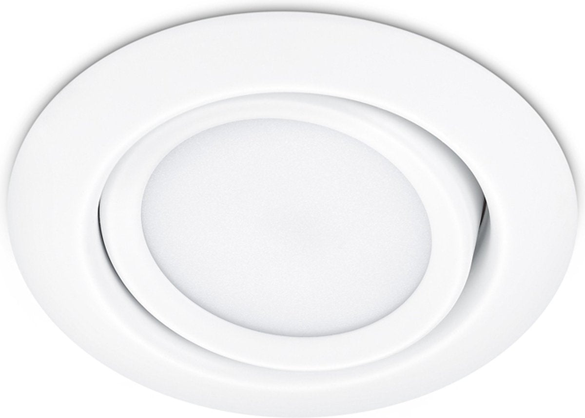 Trio rila - iluminación empotrada - blanco mate - LED SMD - iluminación interior - giratorio