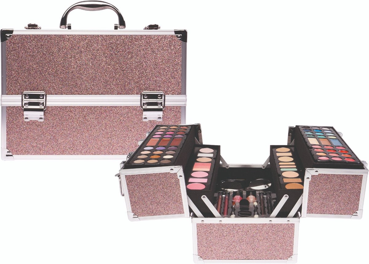 Casuelle Make-up maleta múltiple rosa