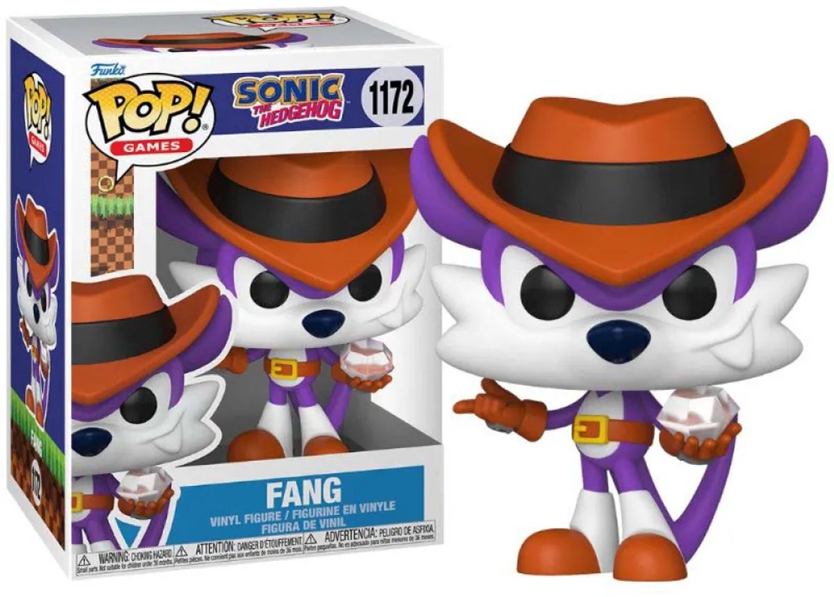Funkopop! giochi: sonico - fang #1172