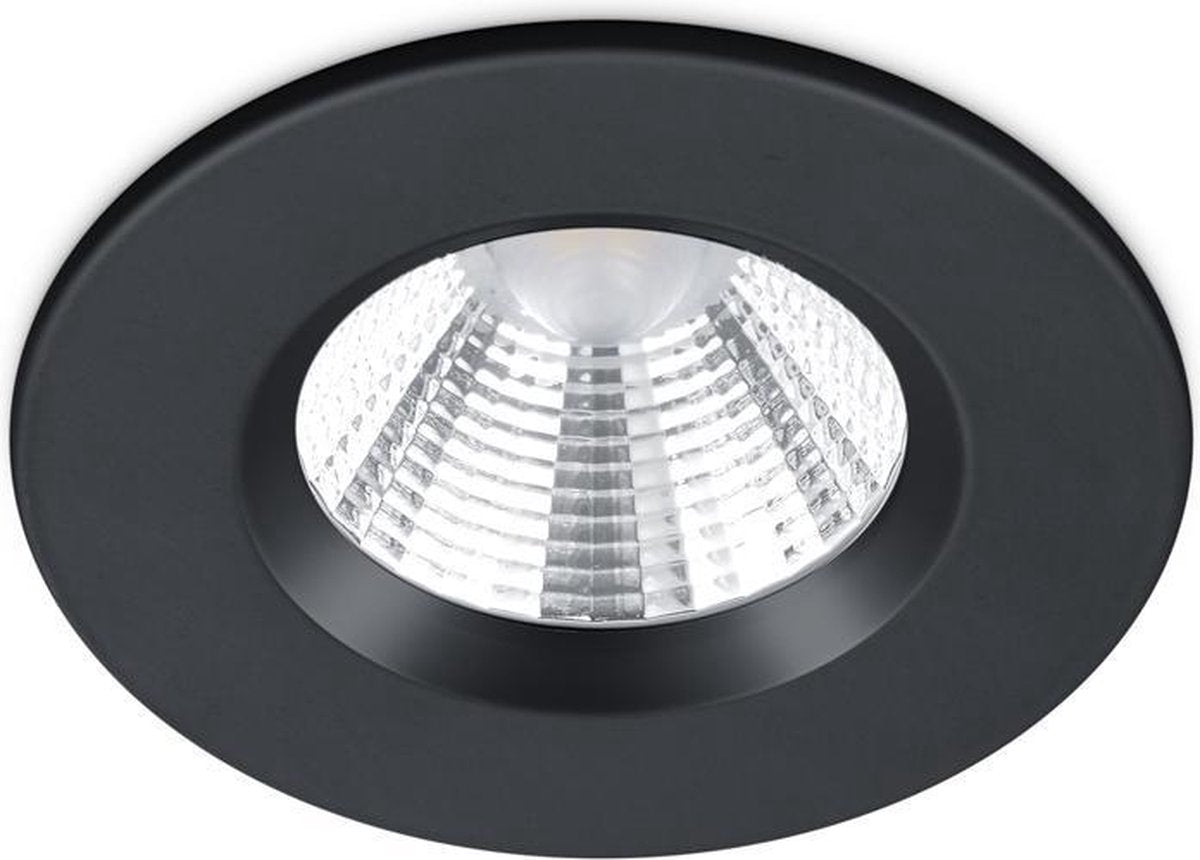 Trio Zagros - faretti da incasso - nero opaco - incl. 1xSMD 5W