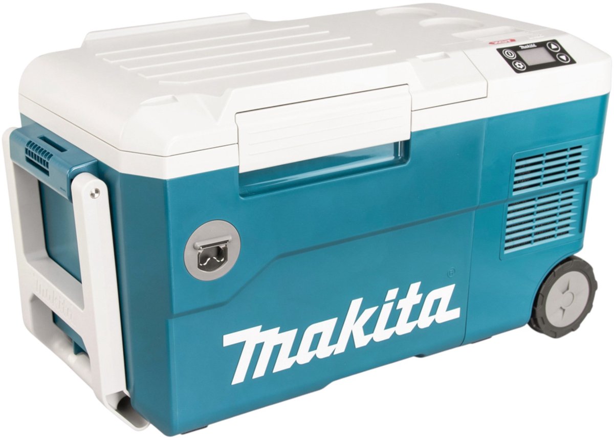 Nevera Makita cw001gz 20l - con función de calefacción