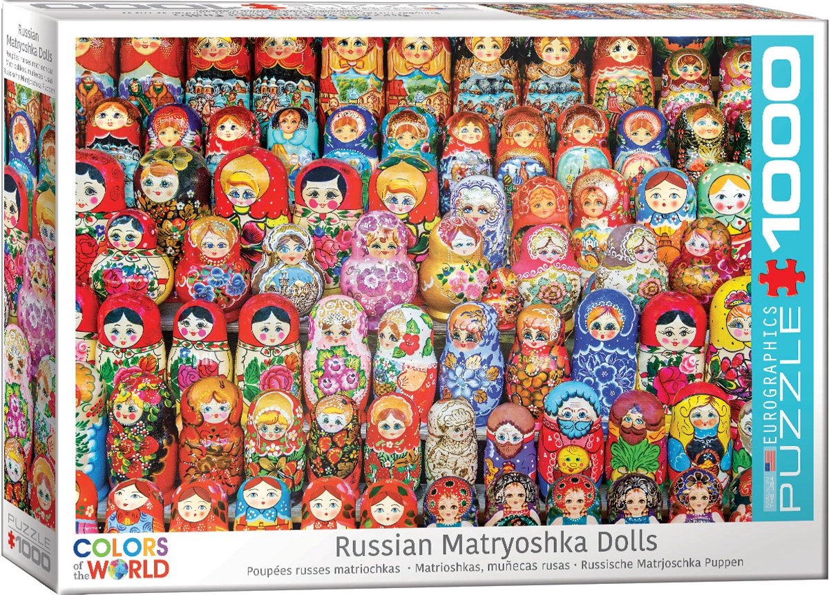 Eurographics - Bambole matrioska russe - 1000 pezzi 68×48 cm (l×a) - puzzle