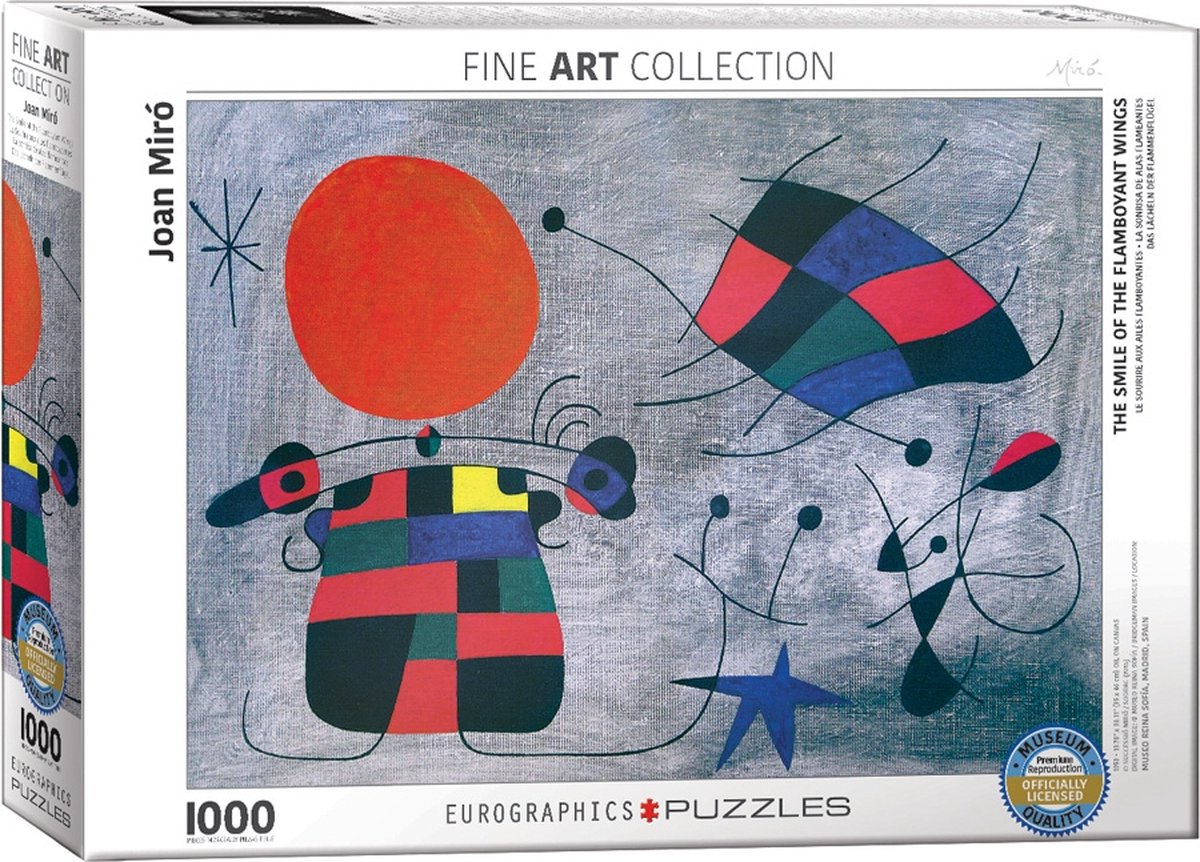 Puzzle Eurographics Il sorriso dello sgargiante - 1000 pezzi