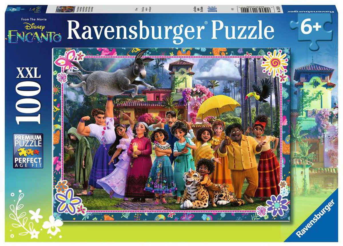 Ravensburger charm xxl puzzle 100 pezzi multicolore