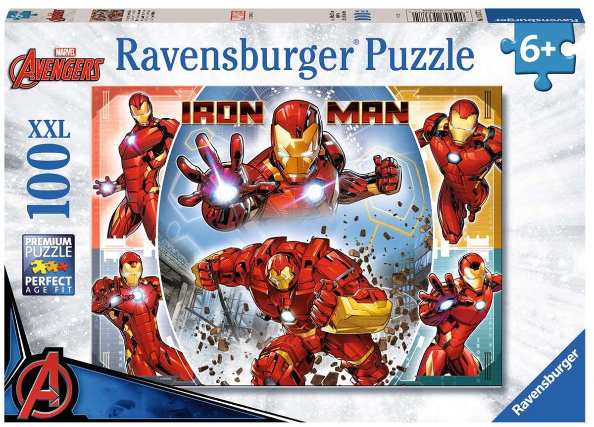 Ravensburger Jigsaw Puzzle XXL Iron Man, 100 °.