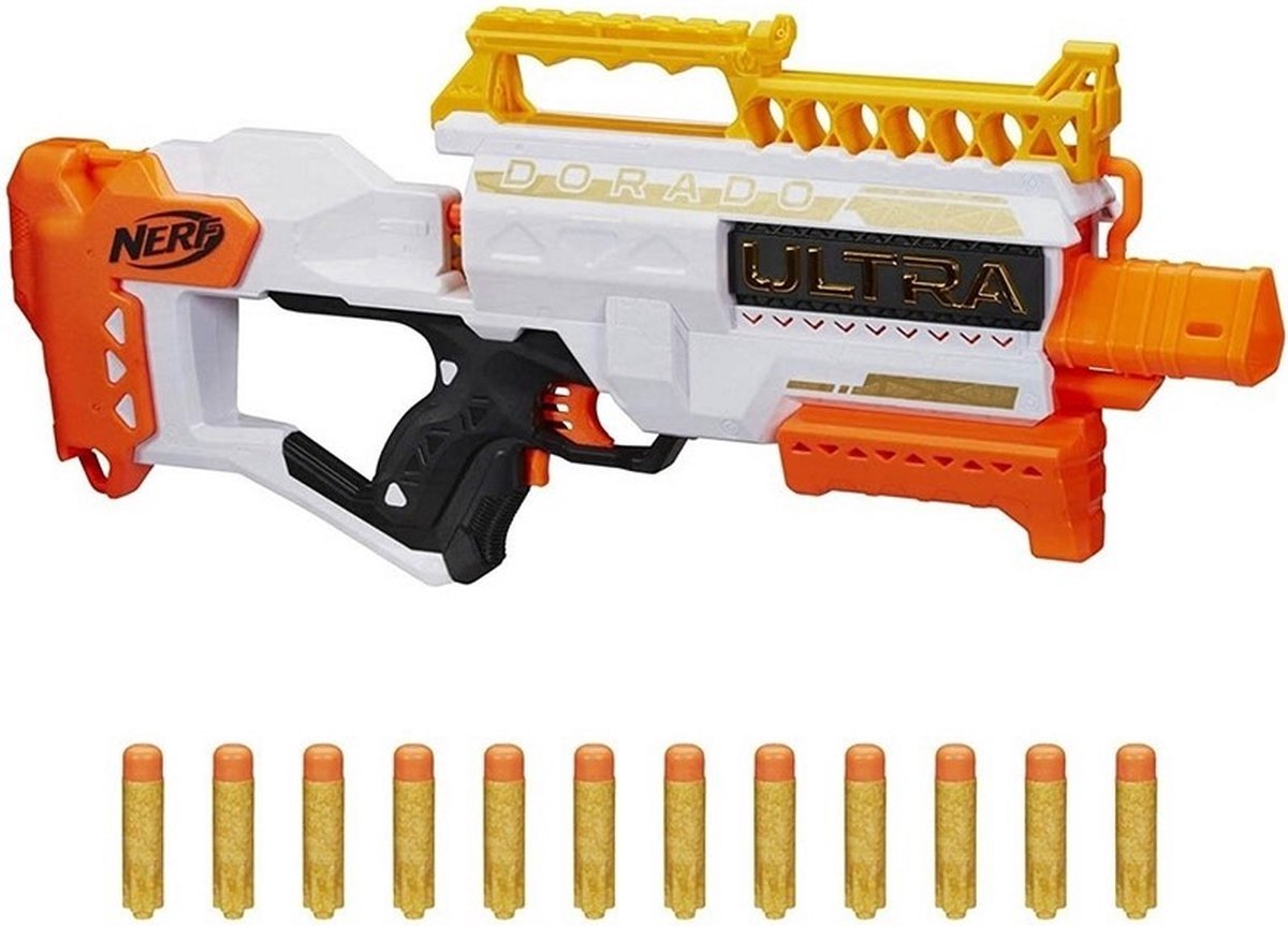 Nerf: blaster ultra dorado