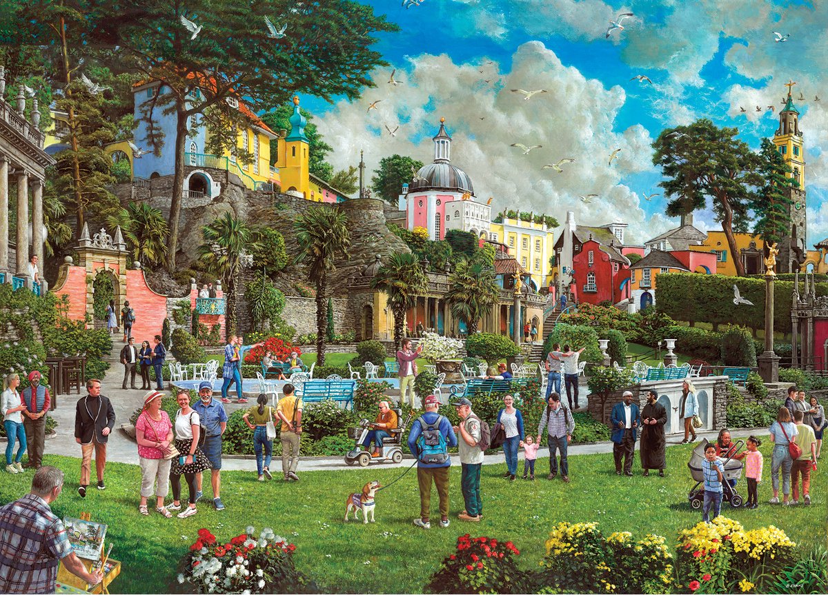 Gibsons - portmeiron (di bryan evans) - 1000 pezzi 68×49 cm (l×a) - puzzle per adulti