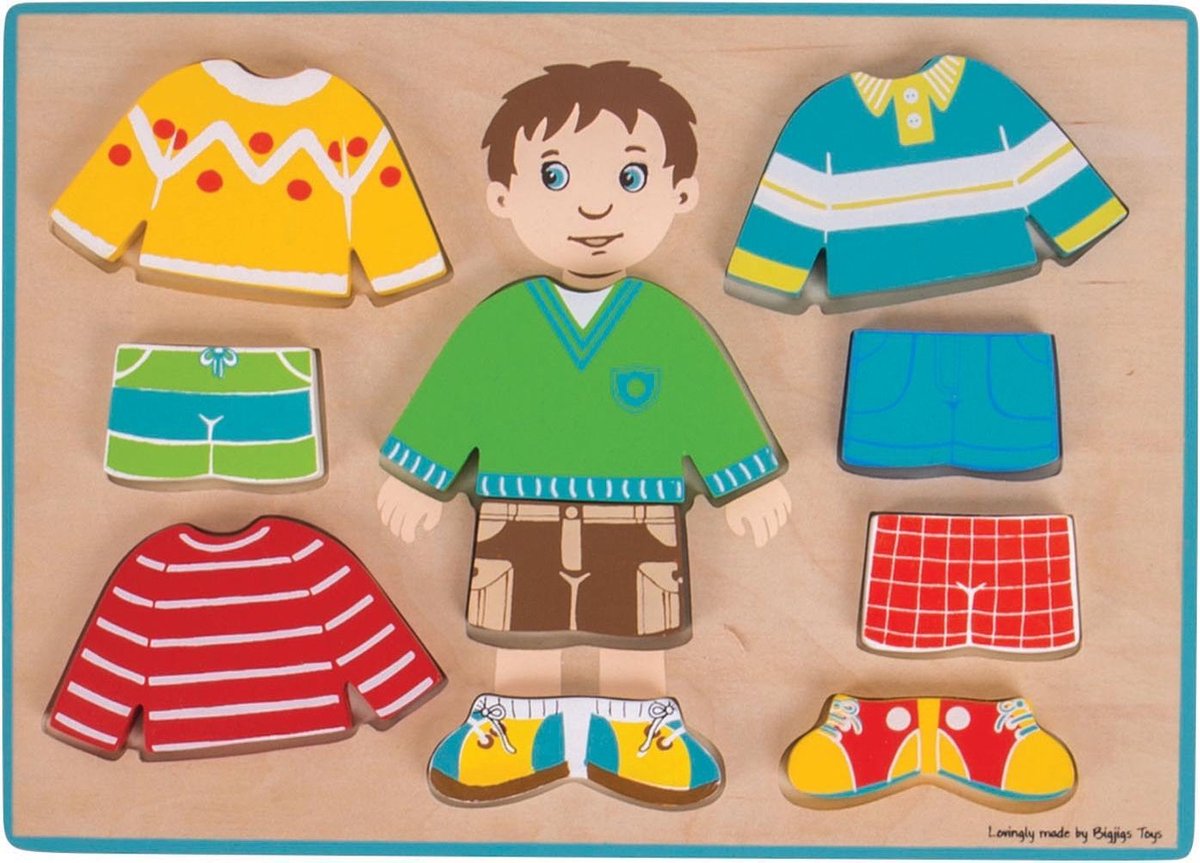 Puzzle cambiador Bigjigs