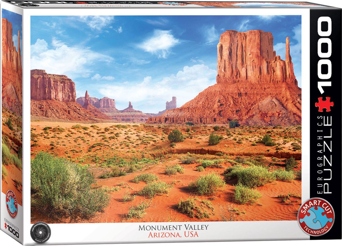 Eurographics - Monument Valley (Arizona, USA) - 1000 pezzi 68×48 cm (l×a) - puzzle