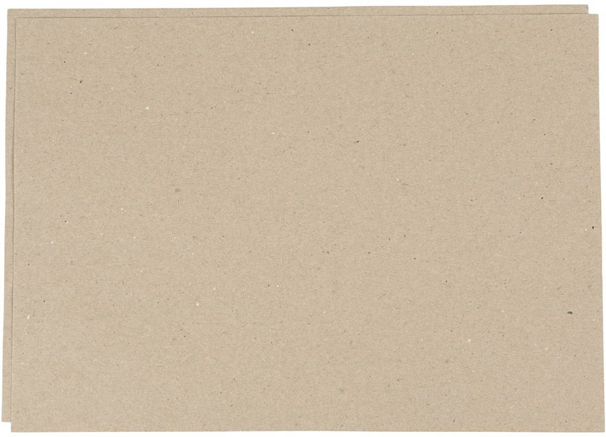 Papel kraft Creativ company, A3, hoja 297x420 mm, 135 gr, marrón grisáceo, 500 hojas 1 caja