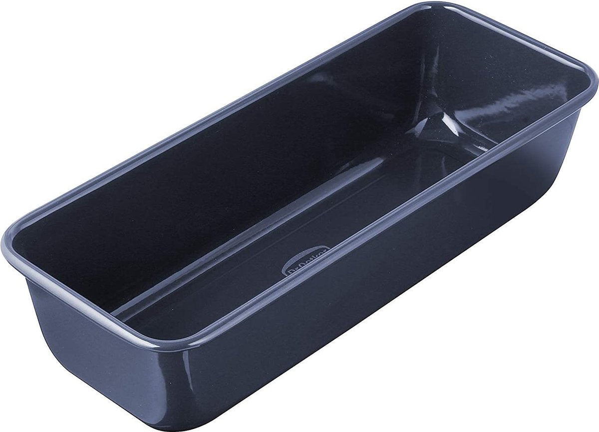 Dr. oetker - cakevorm 'back-liebe emaille' - 30 cm - zuur- en krasvast