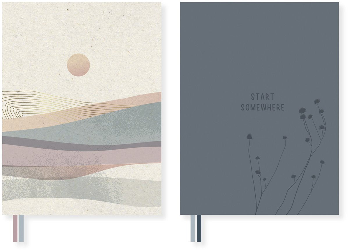 Quaderno Kangaro soft scene - a5 - copertina rigida - pois - 80 grammi fsc - 320 pagine - 2 pezzi - k-pm01710008