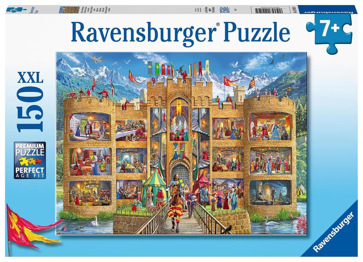 Puzzle Ravensburger Guarda il castello del cavaliere - Puzzle - 150 pezzi
