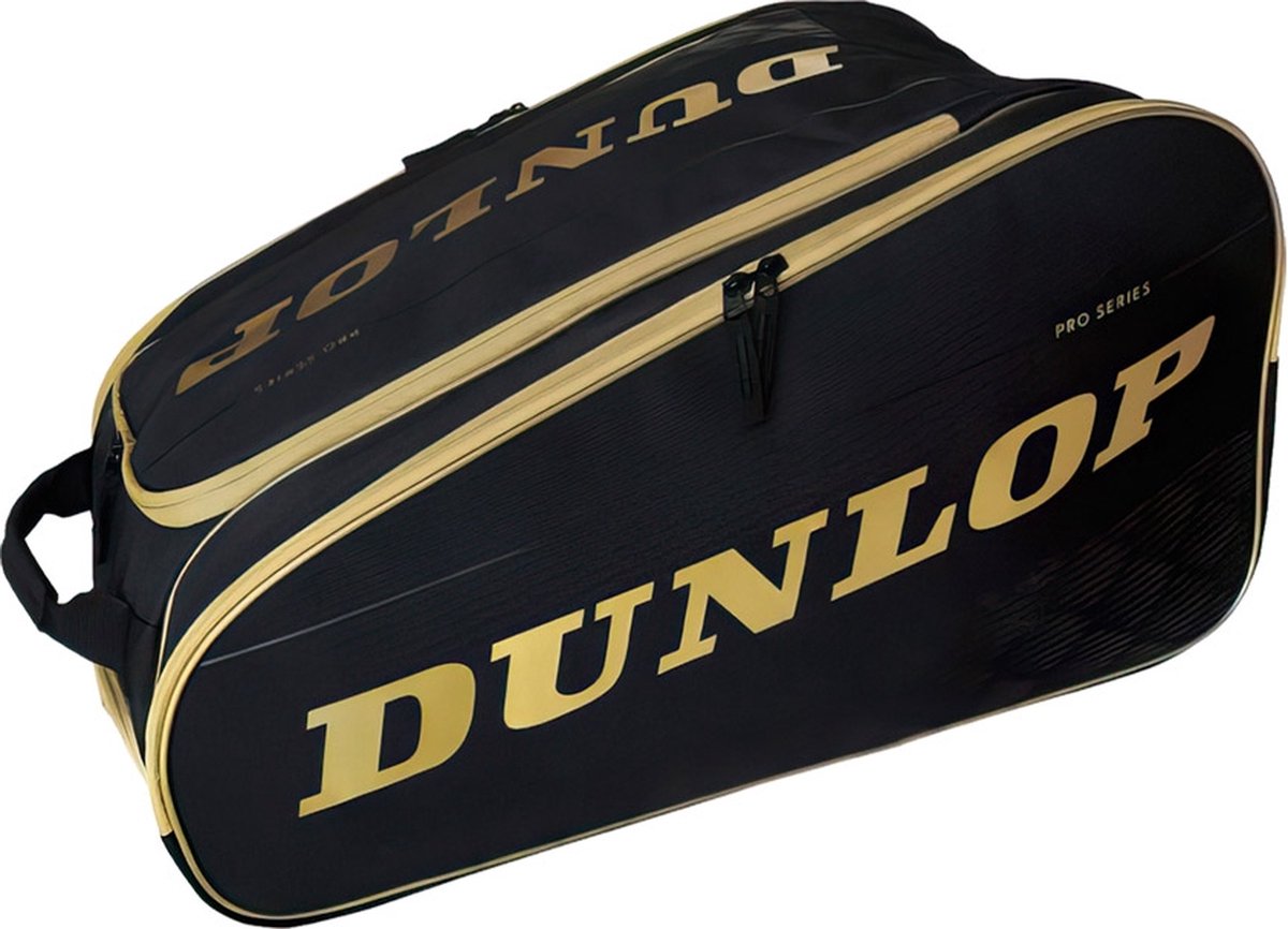 Dunlop - borsa da padel - serie paletero pro - oro nero