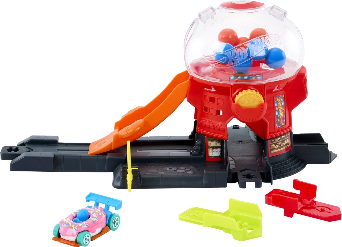 Tienda de dulces en el centro de Hot Wheels City