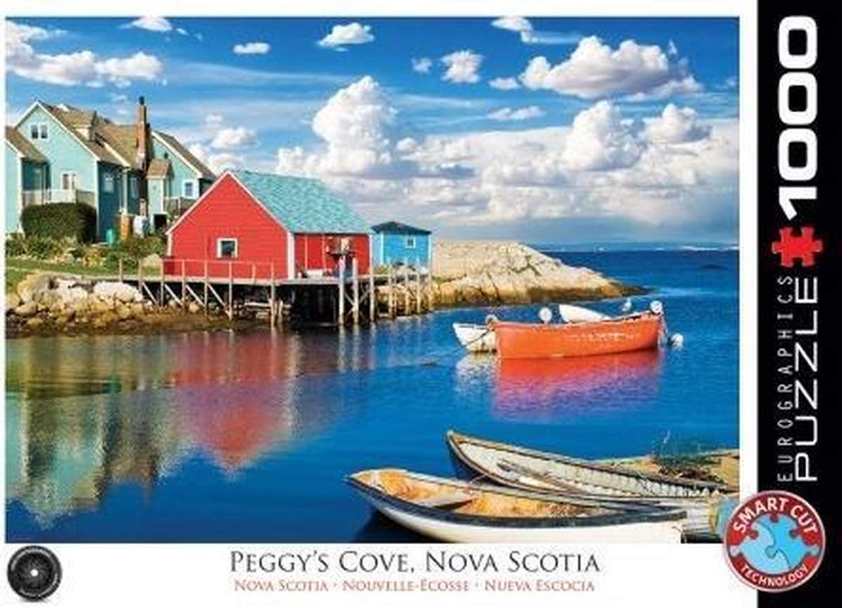Eurographics puzzel - peggy's cove nova scotia (1000)
