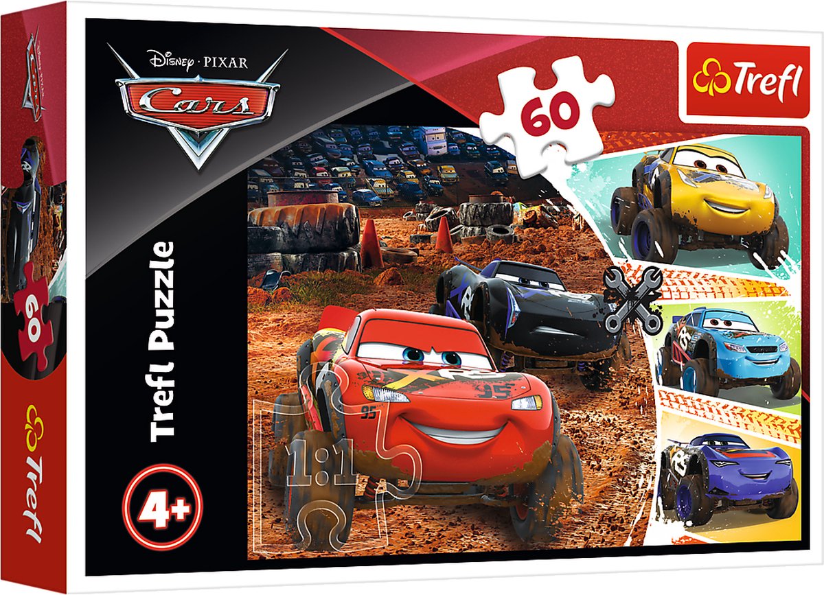 Puzzle delle auto Trefl - 60 pezzi