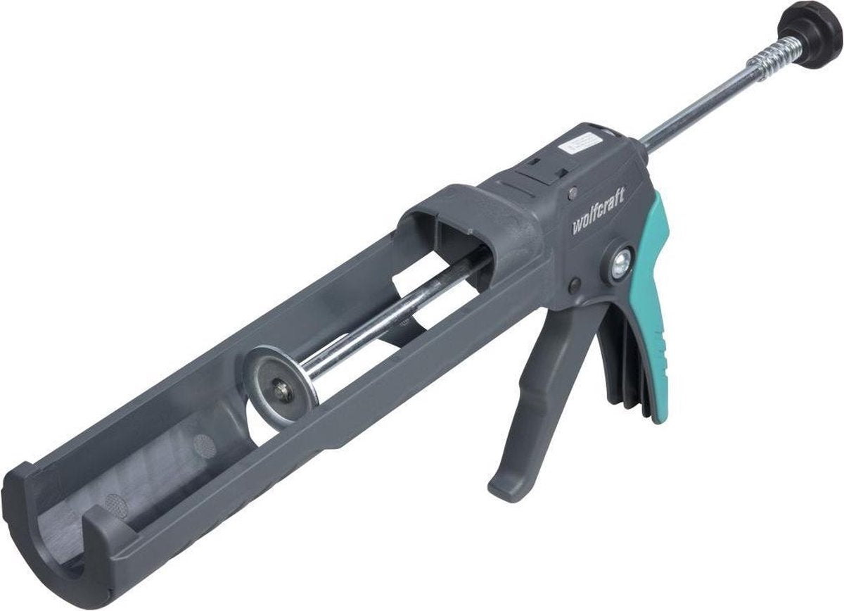 Pistola per silicone Wolfcraft mg350 verde