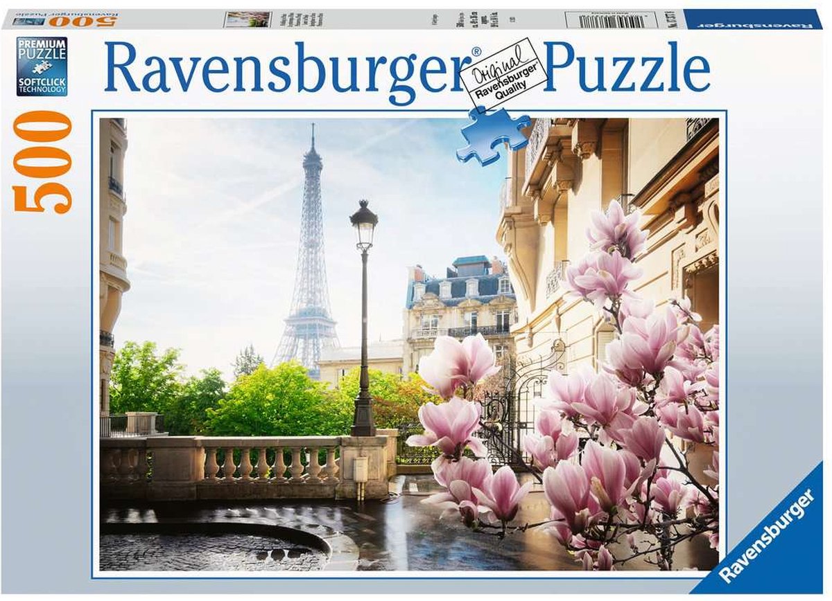 Puzzle Ravensburger Primavera a Parigi - puzzle - 500 pezzi
