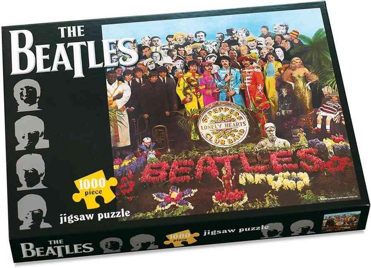 Puzzle con testa in plastica The Beatles Sgt Pepper 1000 pezzi