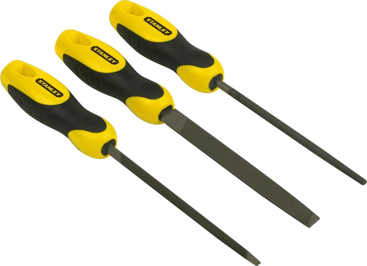 Set di lime Stanley bastardo da 3 pezzi 150mm - 0-22-445