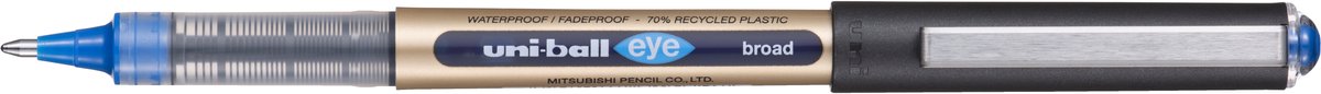 Roller uni-ball eye eco 150e ancho azul