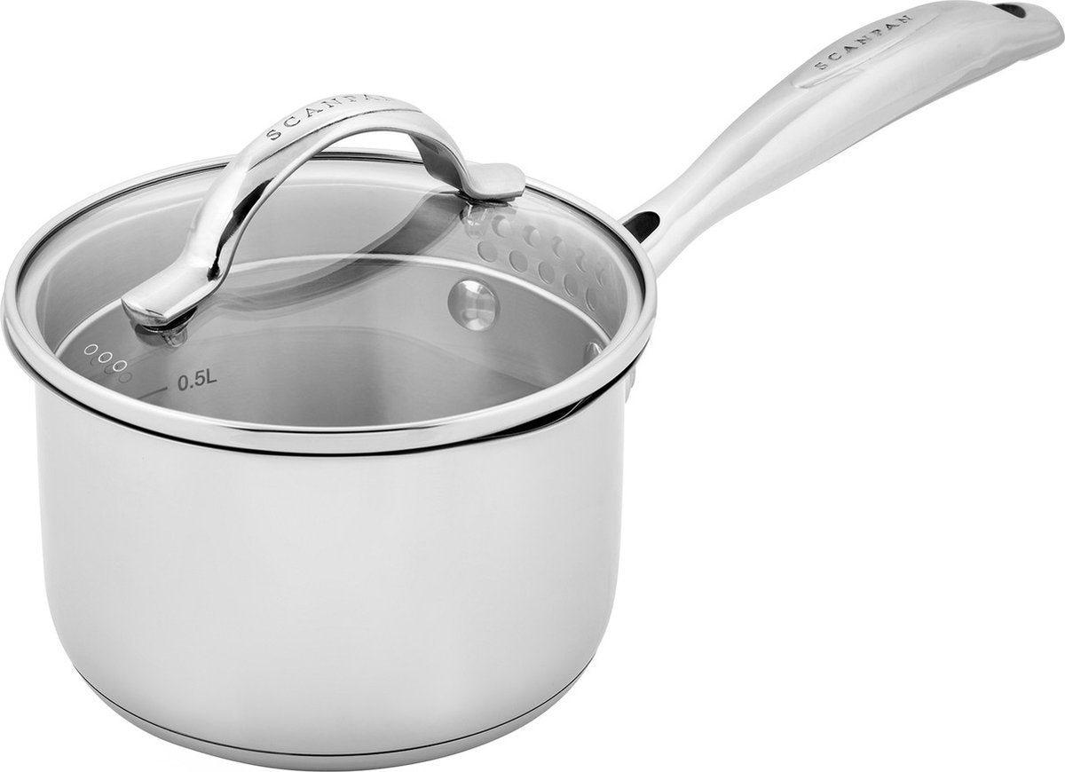 Pentola Scanpan con coperchio in vetro 14cm pz