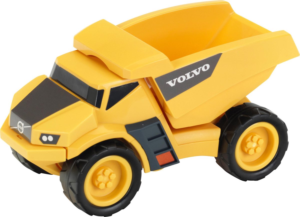 Klein Toys Volvo Power dumper - 22x11x12 cm - scala 1:24 - giallo nero