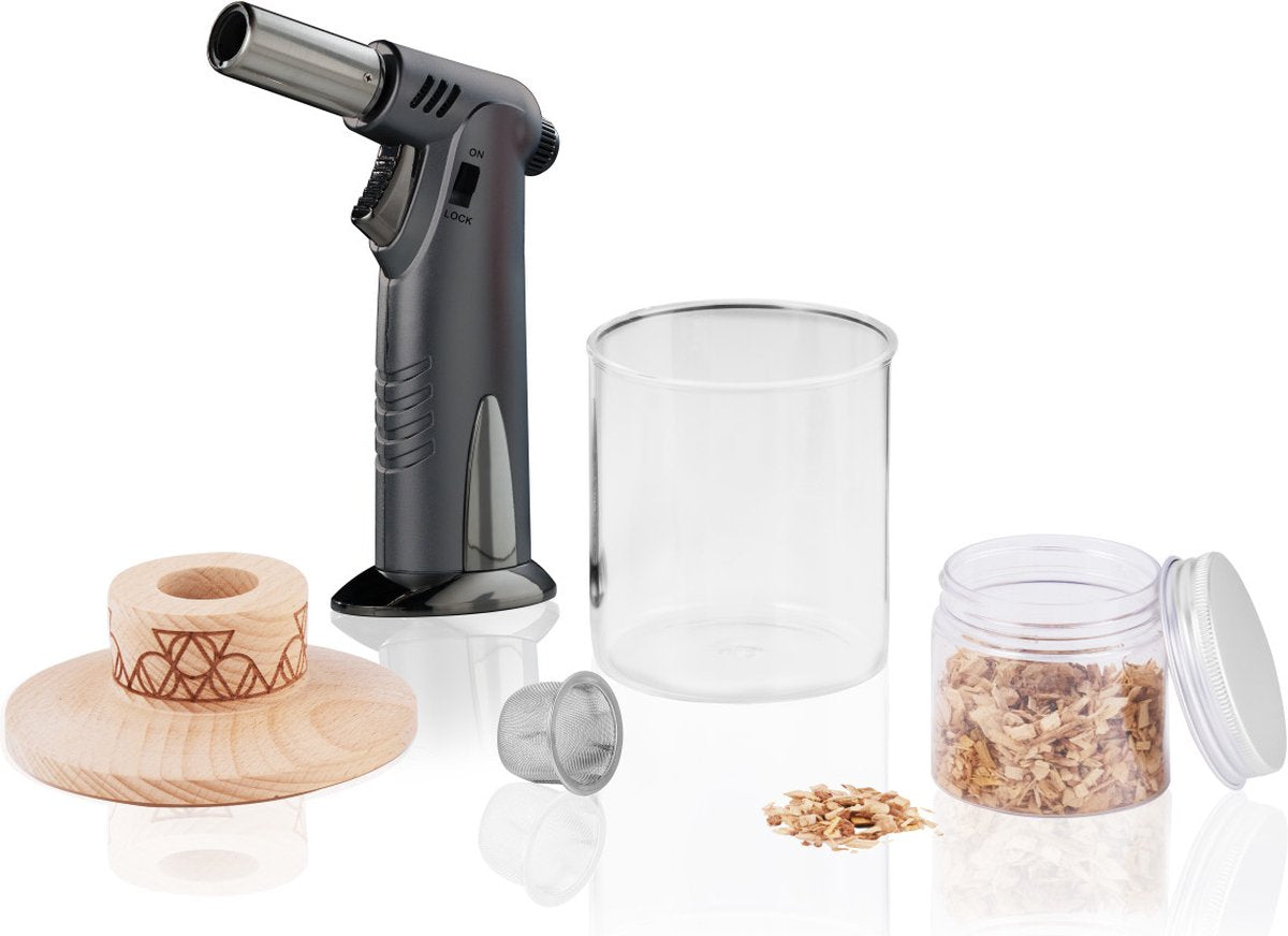 Set cocktail Viski alchemi - set fumatori - 4 pezzi