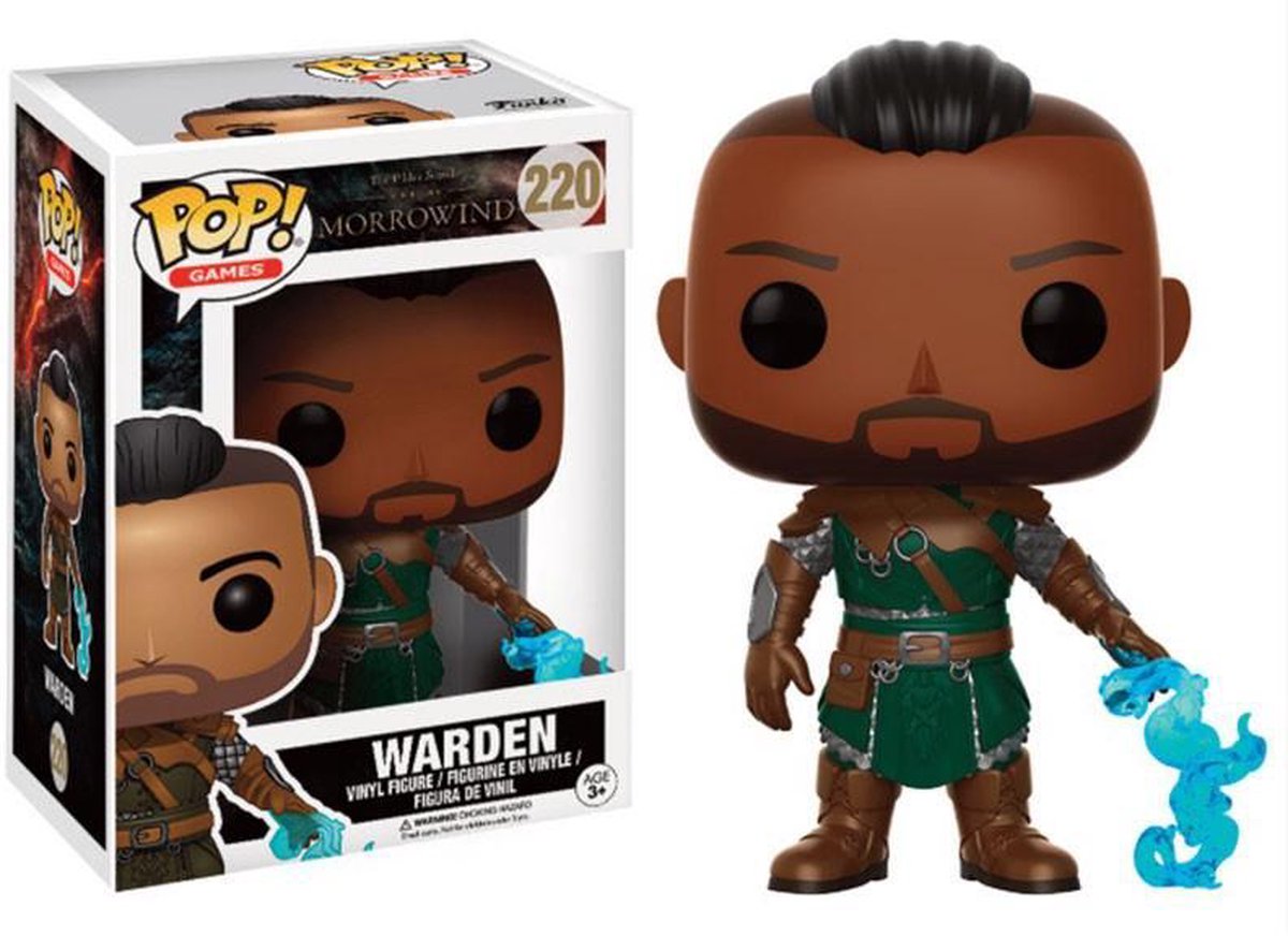 ¡Funko pop! juegos: the elder scrolls online morrowind - guardián